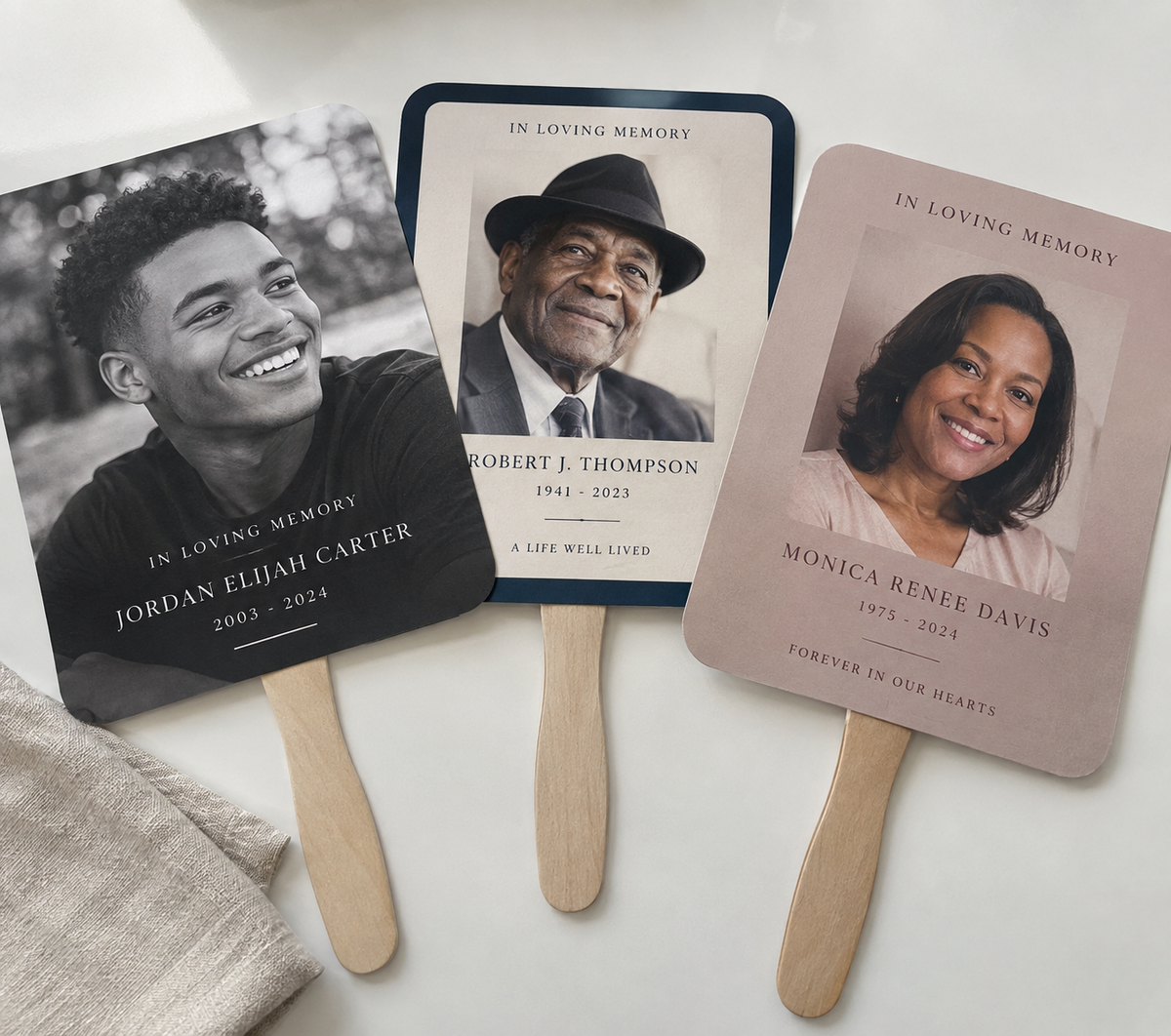 Memorial Hand Fan