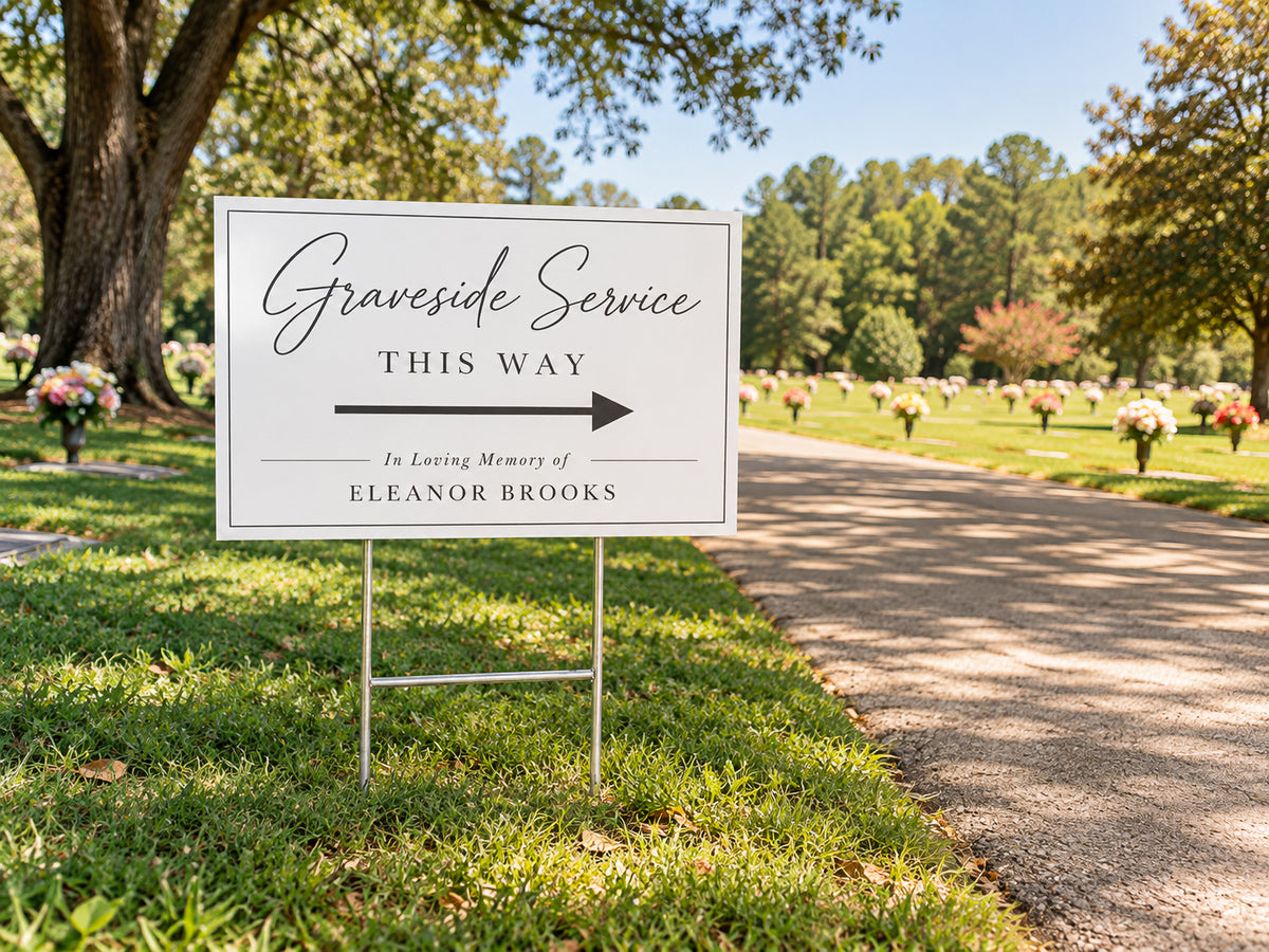 Parking & Processional Yard Signage