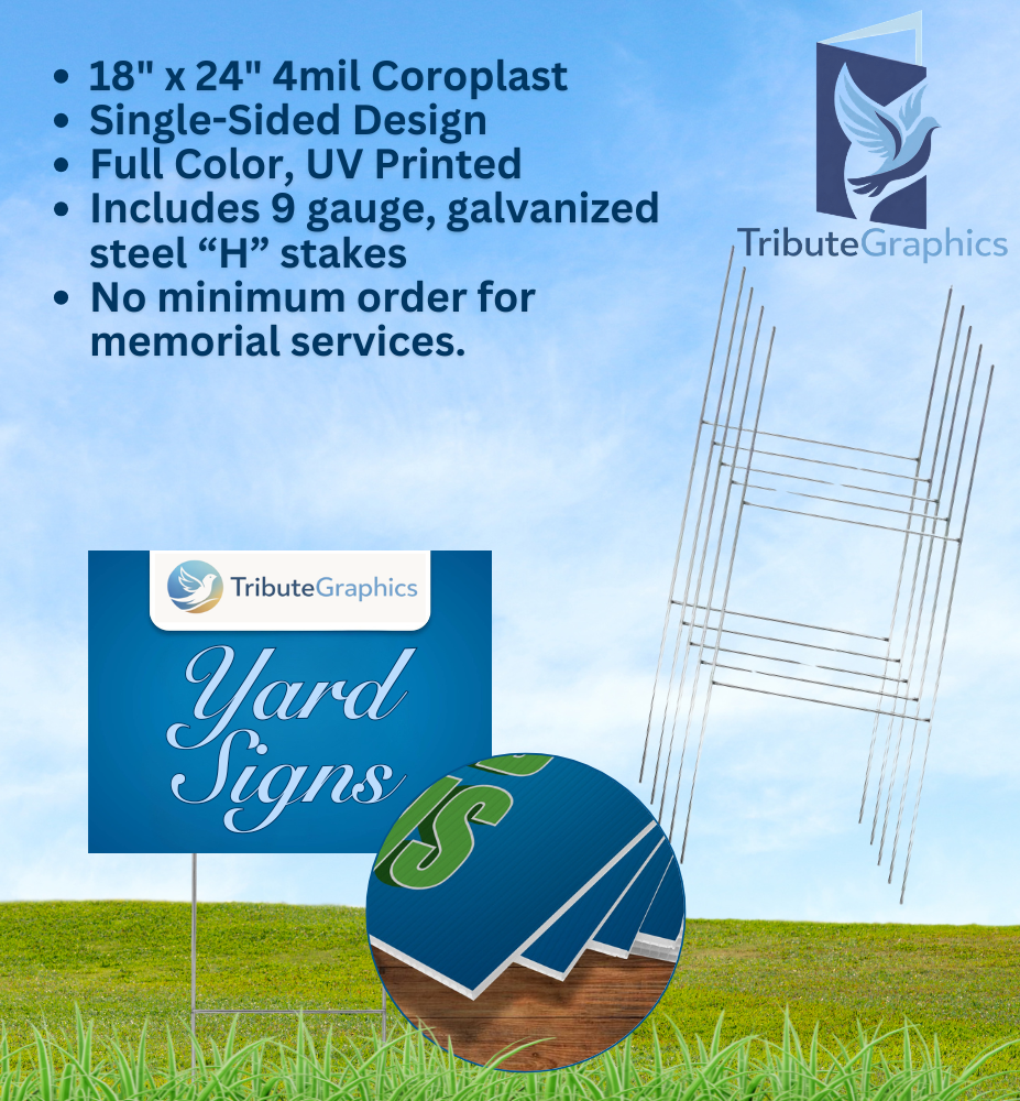 Parking & Processional Yard Signage